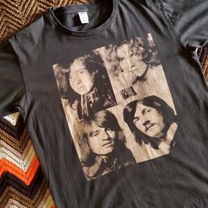 Led Zeppelin Four Faces Band Tshirt